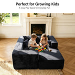 IMHome Boneless L-Shaped Sofa - 5 in 1 Modular Cloud Couch