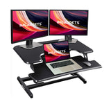 IMHOME Adaptzone A Pro Plus Desk Riser - 33" Sit-Stand Converter