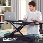 IMHOME Adaptzone A Pro Plus Desk Riser - 33" Sit-Stand Converter