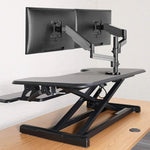 IMHOME Adaptzone A Pro Plus Desk Riser - 33" Sit-Stand Converter