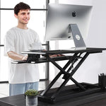 IMHOME Adaptzone A Pro Plus Desk Riser - 33" Sit-Stand Converter