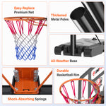 IMFIT Basketball Hoop - 4.8 to 10 ft Adjustable Height for Adults