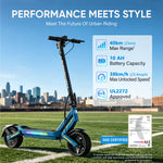 Gyrocopters Sceptre Electric Scooter - 40km Range, 38 Km/h Speed