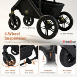IMLoved BabyGo all-terrain stroller wheels