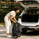 IMLoved BabyGo 4-in-1 Convertible Stroller – All-Terrain Baby Travel Stroller