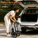 IMLoved BabyGo 4-in-1 Convertible Stroller – All-Terrain Baby Travel Stroller