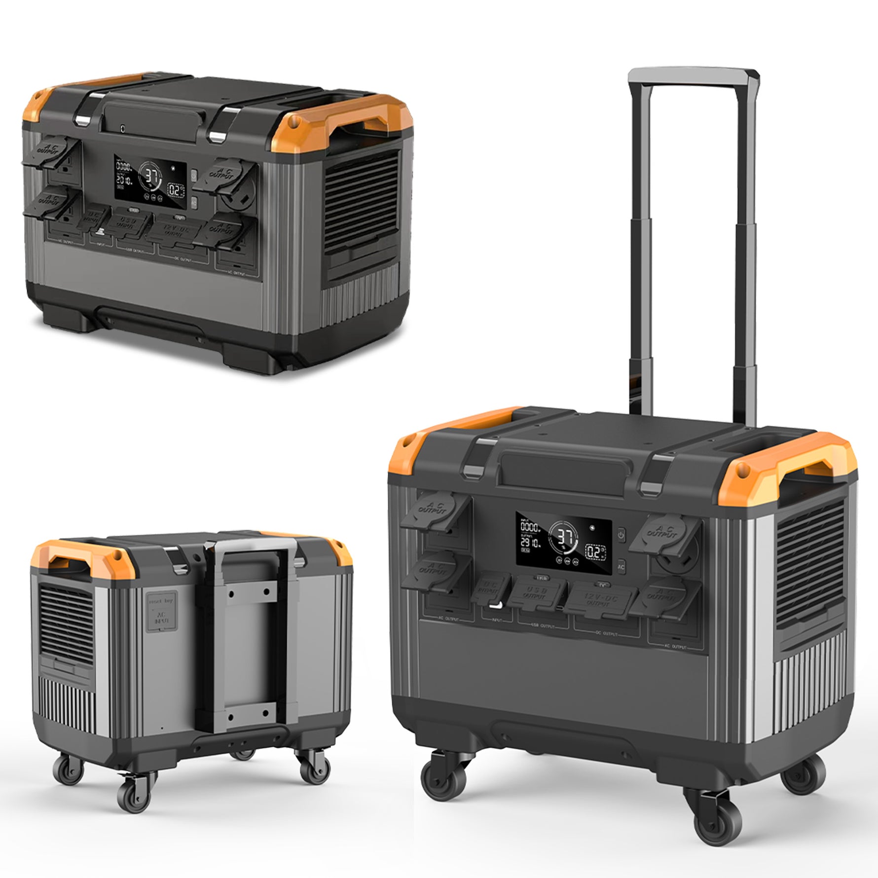 IMGadgets 2688Wh Portable Solar Power Generator - LiFePO4 Battery