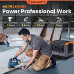 IMGadgets 2688Wh Portable Solar Power Generator - LiFePO4 Battery