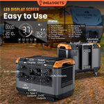 IMGadgets 2688Wh Portable Solar Power Generator - LiFePO4 Battery