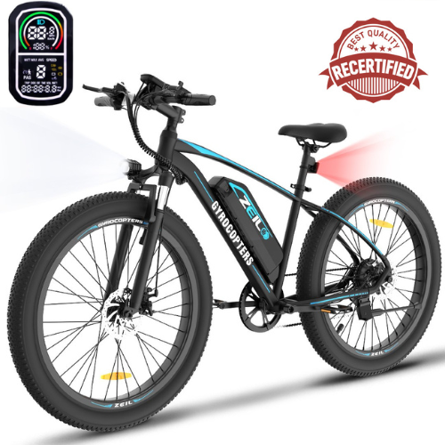 Gyrocoptères reconditionnés Vélo électrique Zeil Mountain - Moteur de pointe 826W