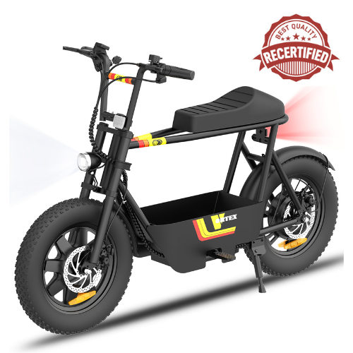 Re-Certified Gyrocopters Vortex Electric Bike - 32 km/h Speed and 28 Km Range with Storage