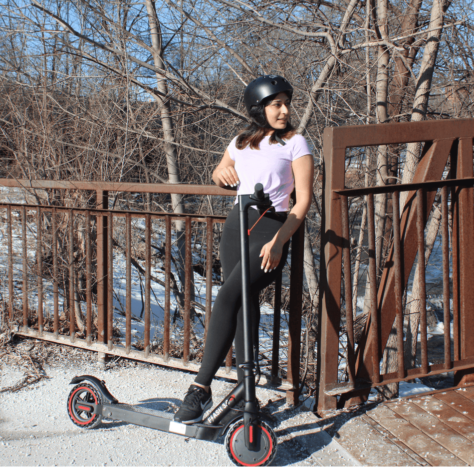 Re-certified  Gyrocopters Flash 3.0 Portable Electric Scooter I Range 22-28 km l Speed 25 kms I 350 W Motor
