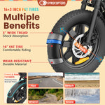 Gyrocopters Vortex Electric Bike - UL 2272 Safe with Storage