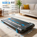 IMFIT Walking Pad Max -  Treadmill with Built-in Vibration and Inclination Modes