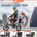 Re-Certified Gyrocopters Whiz Foldable Electric Bike - 67 km Range