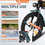 Re-Certified Gyrocopters Whiz Foldable Electric Bike - 67 km Range