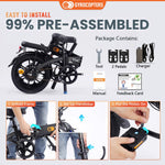 Re-Certified Gyrocopters Whiz Foldable Electric Bike - 67 km Range