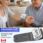IMGadgets Blood Pressure Monitor (Wrist) - Large HD Backlit Display for Home / Travel