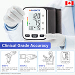 IMGadgets Blood Pressure Monitor (Wrist) - Large HD Backlit Display for Home / Travel