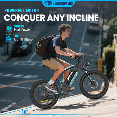 Gyrocopters Zapphire Mountain E-Bike - UL 2849 Safety Certified – IMGadgets