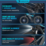 Gyrocopters Zeil Mountain E-Bike - 826W Peak Motor