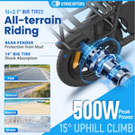 Trottinette électrique Gyrocopters Zeno | Moteur de 500 W (puissance maximale) | Vitesse de 25 km/h | Certification de sécurité UL2272 | Autonomie de 25 km | Siège à suspension | GPS | Régulateur de vitesse | Pliage rapide | Grand panier 