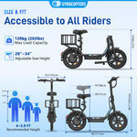 Gyrocopters Zeno 2.0 Electric Scooter - 40 km Range