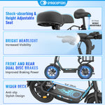 Gyrocopters Zeno 2.0 Electric Scooter - 40 km Range
