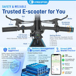 Gyrocopters Zeno 2.0 Electric Scooter - 40 km Range