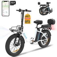 Gyrocopters iCaddy Foldable Electric Bike - 125 km PAS Range
