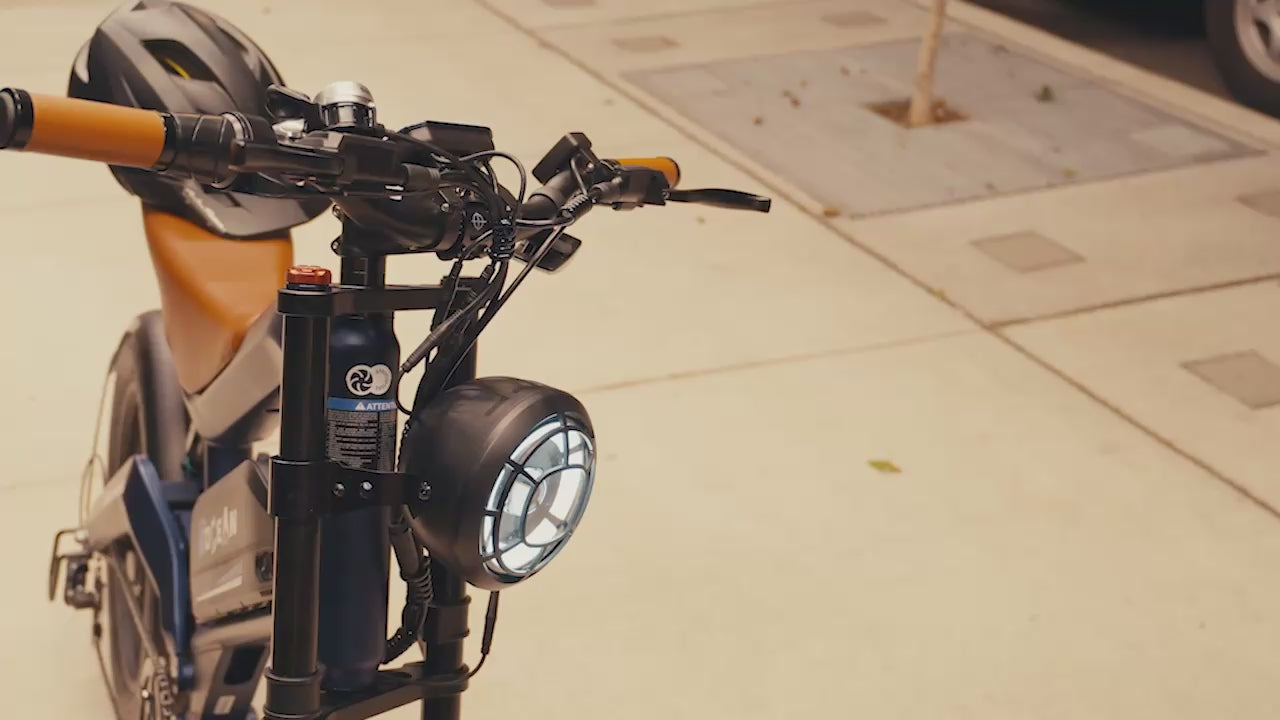 Gyrocopters Ocean Mountain E-Bike - 115km PAS Range