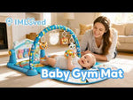 Tapis de jeu bébé IMLoved - Piano musical rotatif à 360°