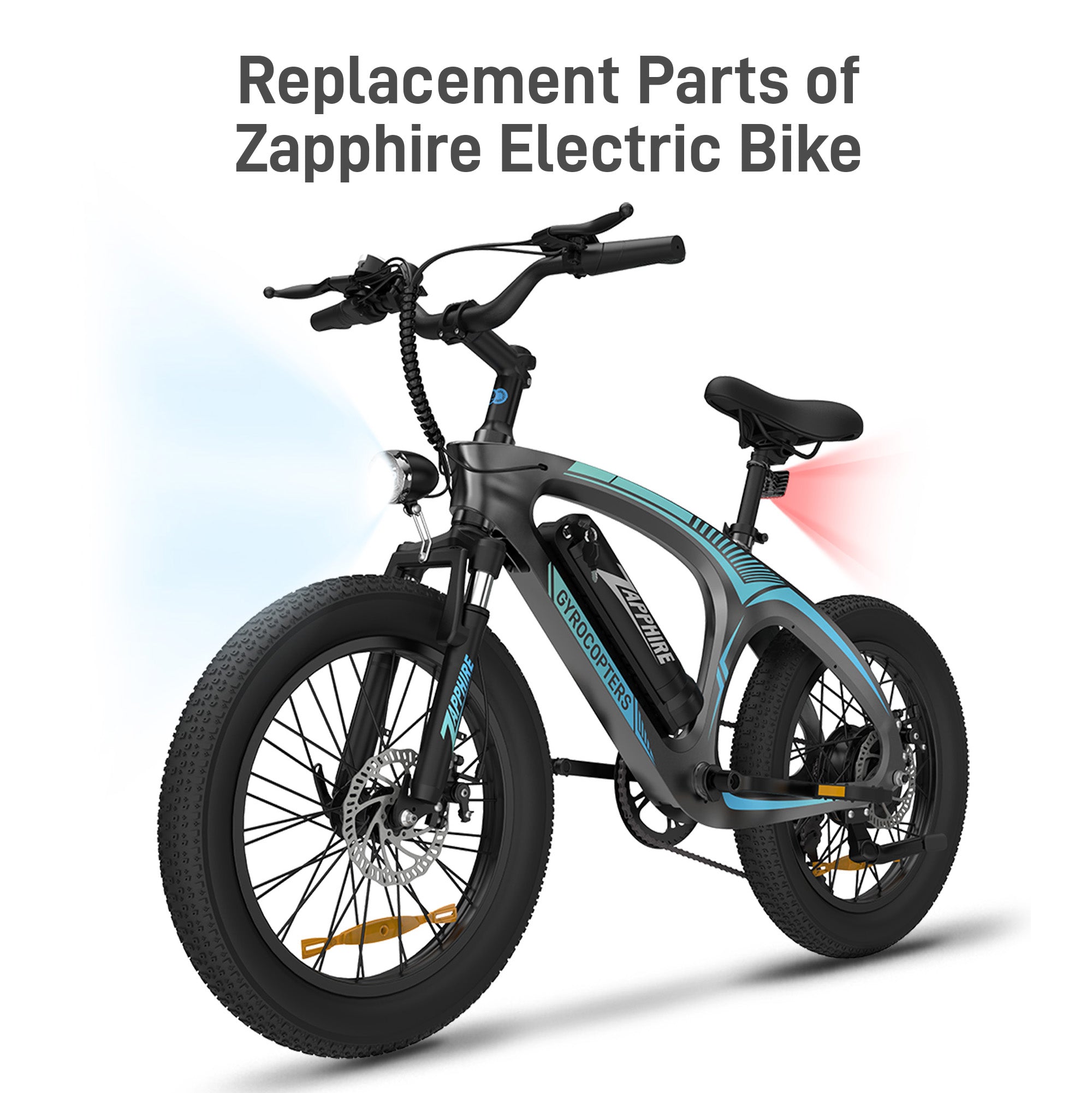 Pièces de rechange pour vélo électrique Zapphire