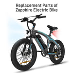 Pièces de rechange pour vélo électrique Zapphire