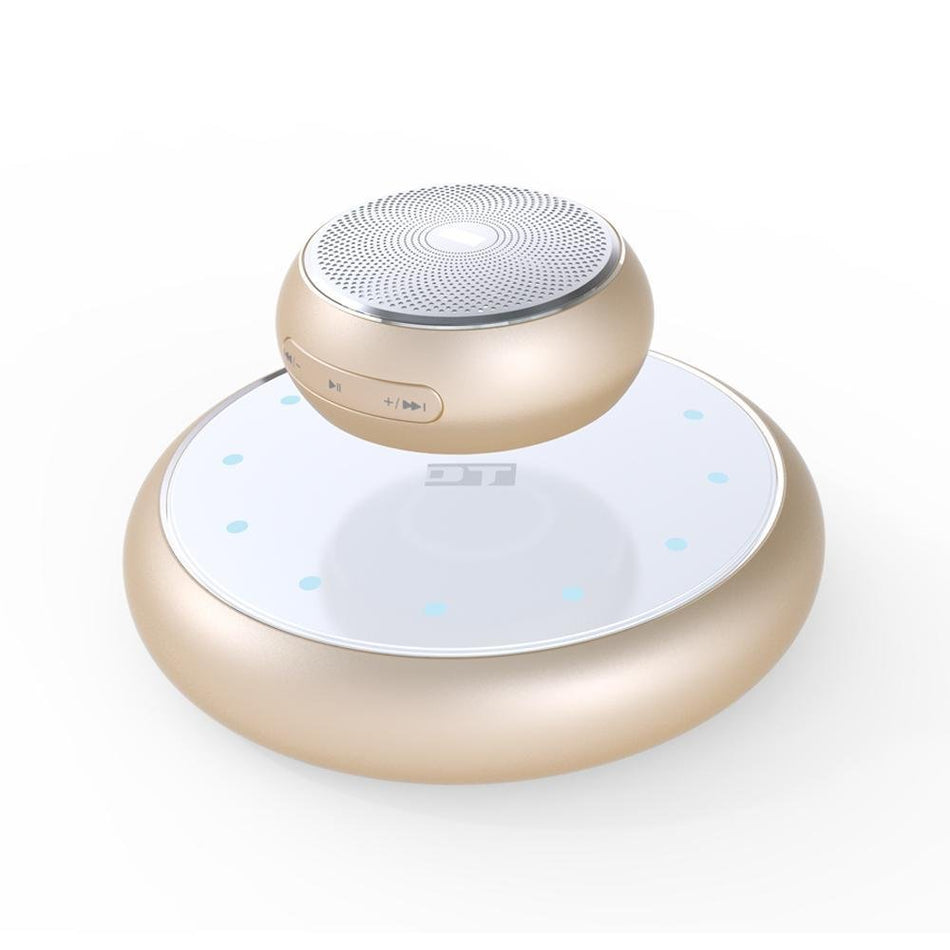 Magic Cloud - Magnetic Levitating Bluetooth Speaker ( Gold)