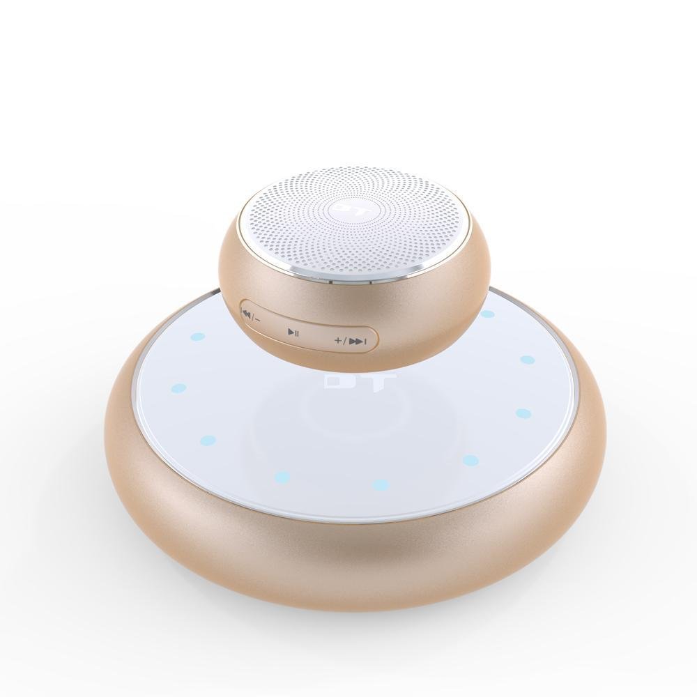 Magic Cloud - Magnetic Levitating Bluetooth Speaker ( Gold)