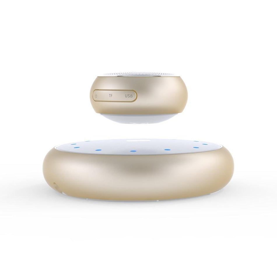 Magic Cloud - Magnetic Levitating Bluetooth Speaker ( Gold)