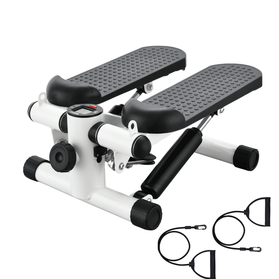 IMFIT Fitness Stepper Mini Stepper with Resistance Band I