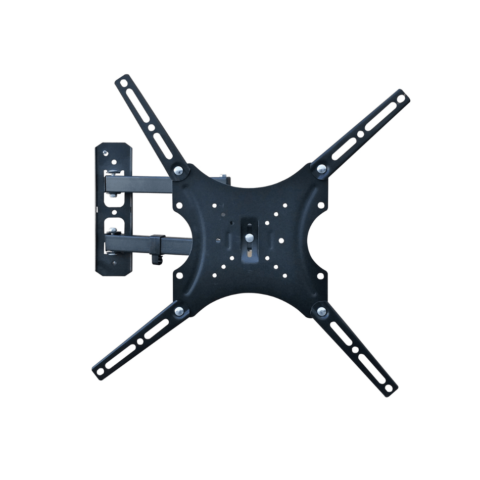 IMGadgets Full Motion TV Wall Mount | Perfect Center Design Most 26-55" Flat Screen TVs| Load Capacity: 77 lbs | Wall Mount Corner Bracket with Swivel Articulating Arm | TV Mount with Max 400x400mm