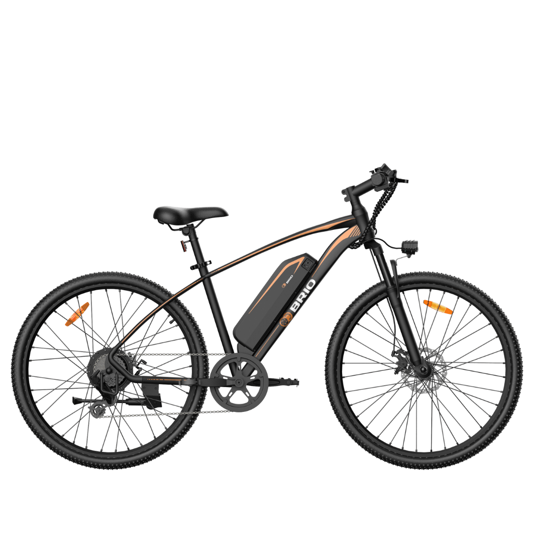 Re-Certified Gyrocopters Brio Mountain Electric Bike| Speed up to 32km | Range up to 60 km| Dual Disk Brakes & Suspension |Shimano Speed Gears Mountain E-bike