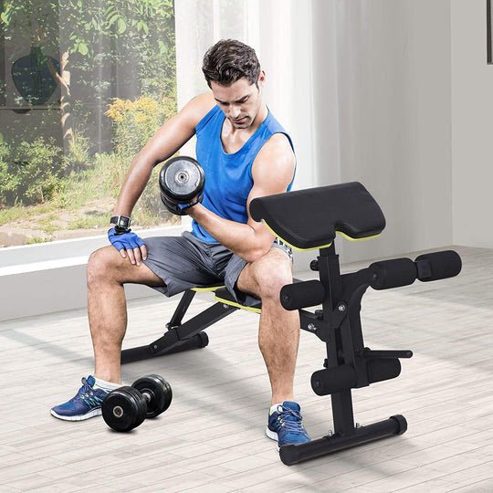 IMFit 5lb-52.5lb Adjustable Dumbbell and Workout Bench Combo.