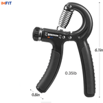 Renforceur de force de préhension | Entraîneur de force de préhension | Résistance réglable de 5 à 60 kg | Poignée antidérapante | Idéal pour les athlètes, les musiciens et la rééducation après une blessure à la main 
