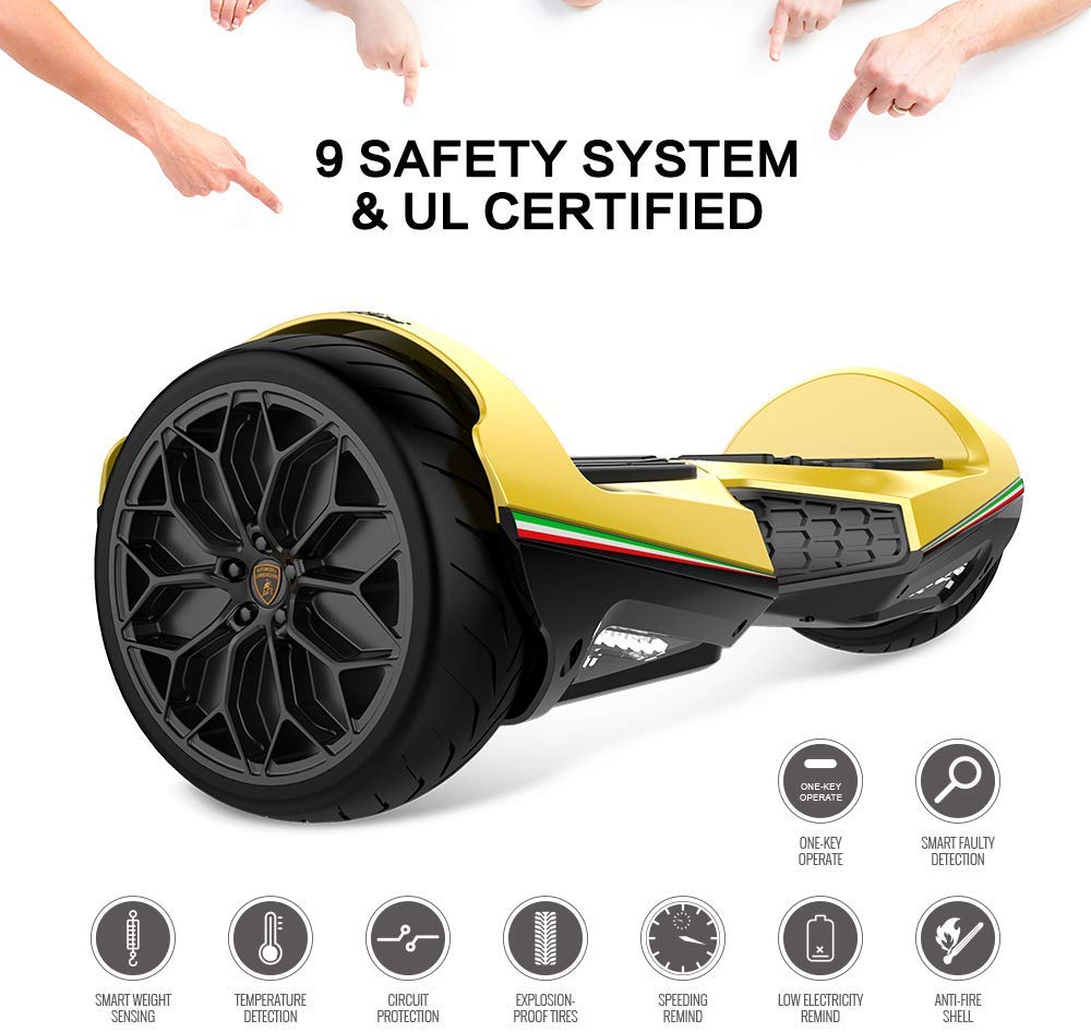 Gyrocopters hoverboard, lamborghini hoverboard, lamborghini 6.5 hoverboard, lamborghini 6.5 hoverboard yellow, yellow lamborghini hoverboard, self balancing hoverboard