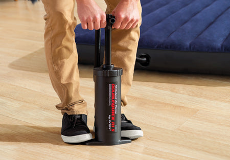 Intex Double Quick III S Hand Pump, air pump, mattress air pump, airbed pump, swimming pool pump, inflatable swimming pool pump, portable air pump, multi-purpose air pump