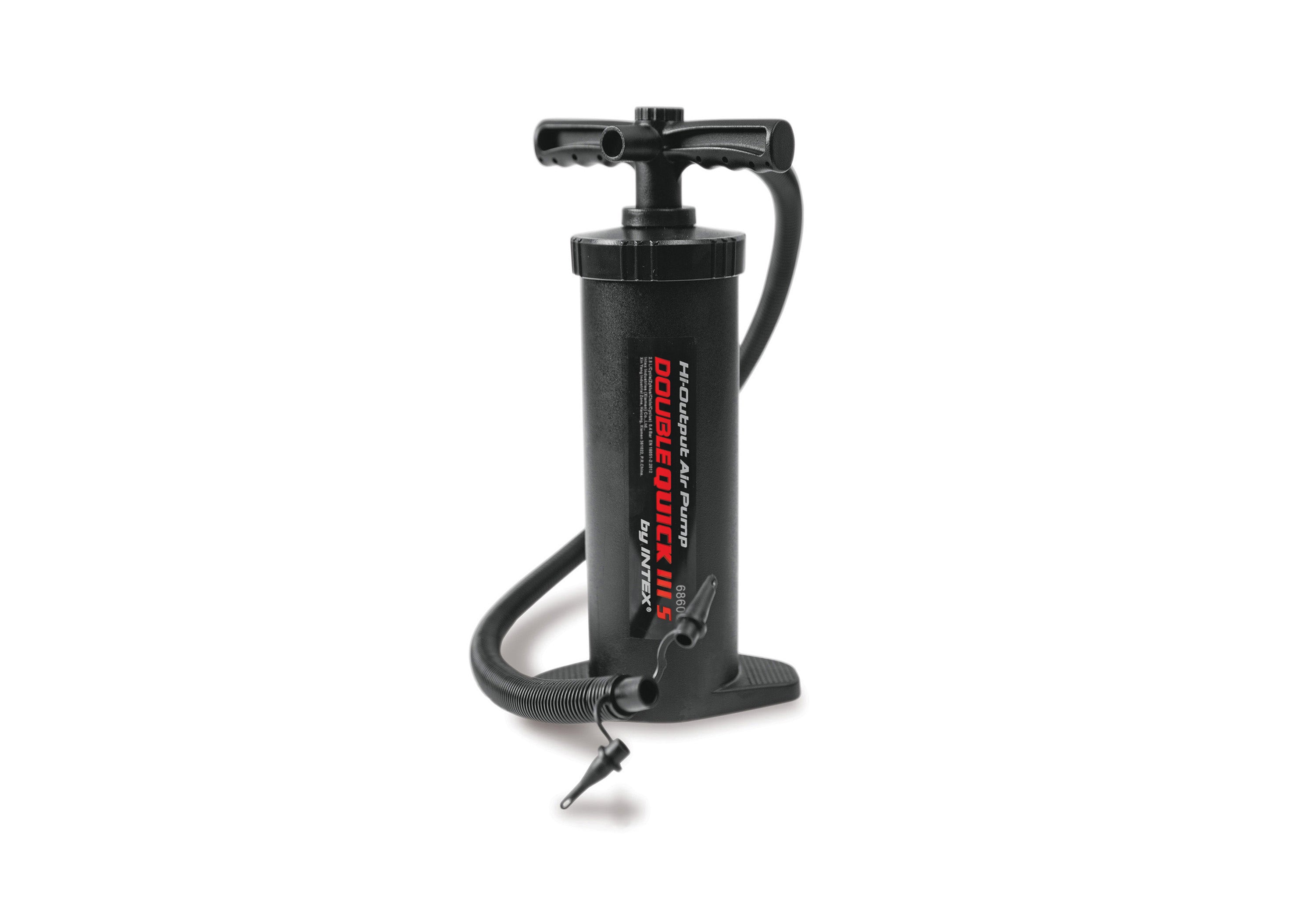 Intex Double Quick III S Hand Pump, air pump, mattress air pump, airbed pump, swimming pool pump, inflatable swimming pool pump, portable air pump, multi-purpose air pump