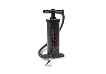 Intex Double Quick III S Hand Pump, air pump, mattress air pump, airbed pump, swimming pool pump, inflatable swimming pool pump, portable air pump, multi-purpose air pump
