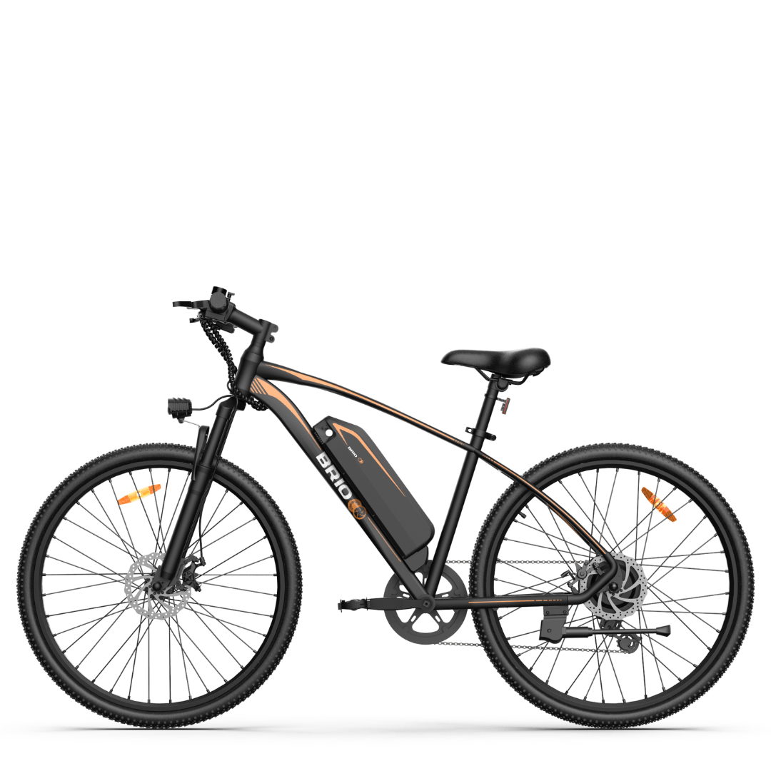 Re-Certified Gyrocopters Brio Mountain Electric Bike| Speed up to 32km | Range up to 60 km| Dual Disk Brakes & Suspension |Shimano Speed Gears Mountain E-bike