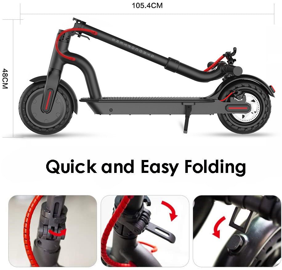 easy to fold scooter, compact scooter, lightweight scooter