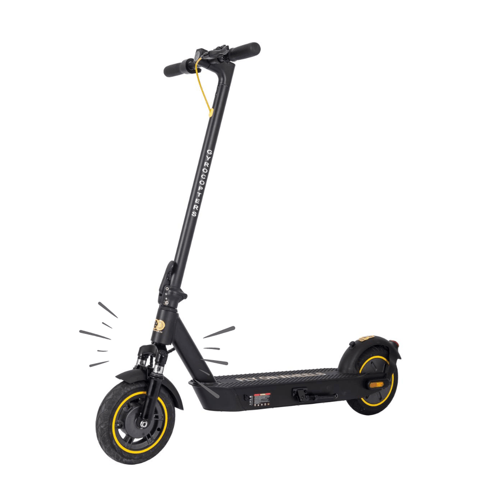 Gyrocopters Flash Pro Max | 500 W e-Scooter for adults | Dual Hydraulic Suspension | Speed 30km | Range up to 40 Km | App-integrated Smart Electric Scooter