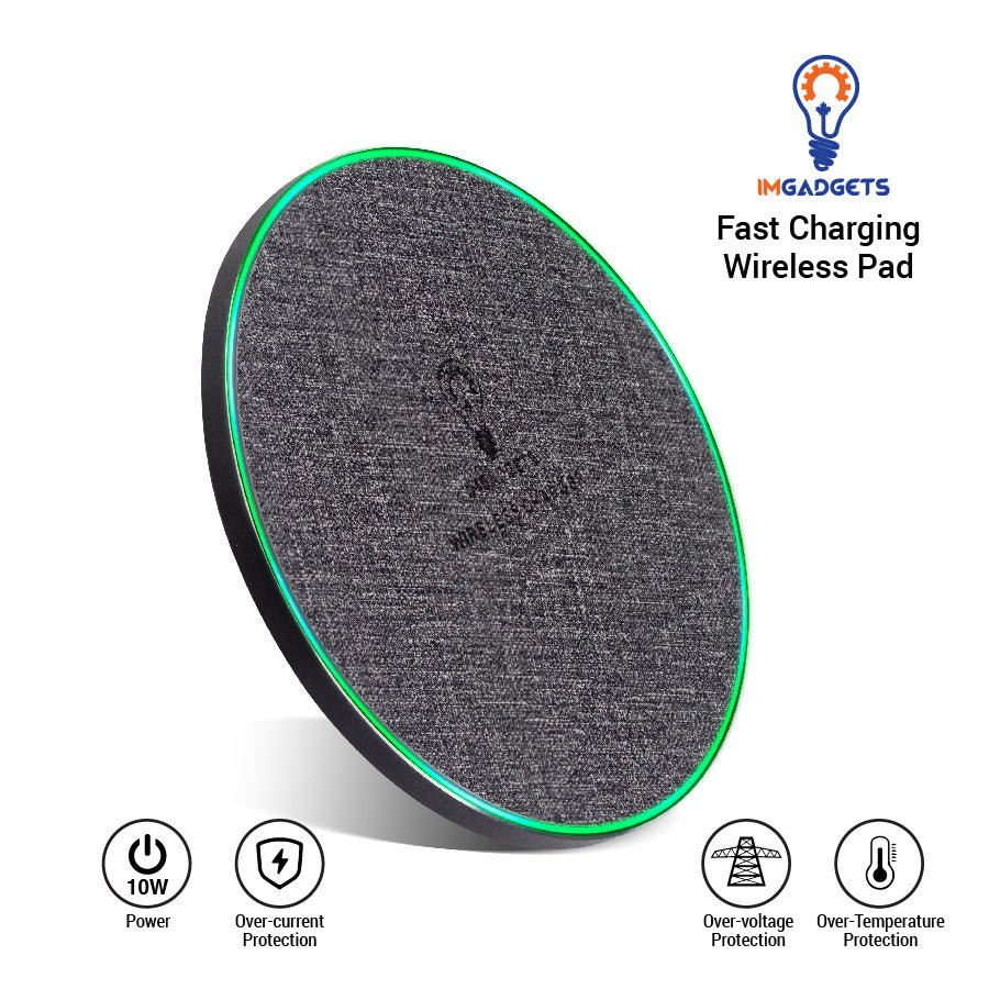 IMGADGETS 10W 2x Fast Wireless Charger (WS)